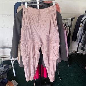 Free people zip off pants/shorts